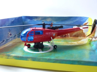 Solido - vrtulník Alouette III Sécurité civile, 1:50 kov